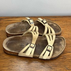 Birkenstock Birkis Size 38 • Granada Tan Sandals.